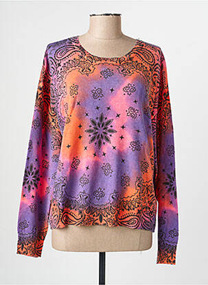 Pulover elasticitate mâneci lungi violet ADORE femeie