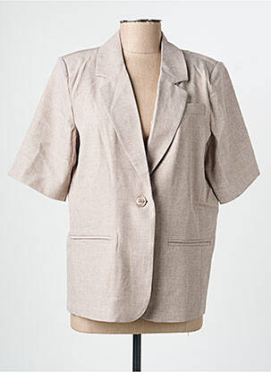 Sacou buzunare bej ONLY femeie