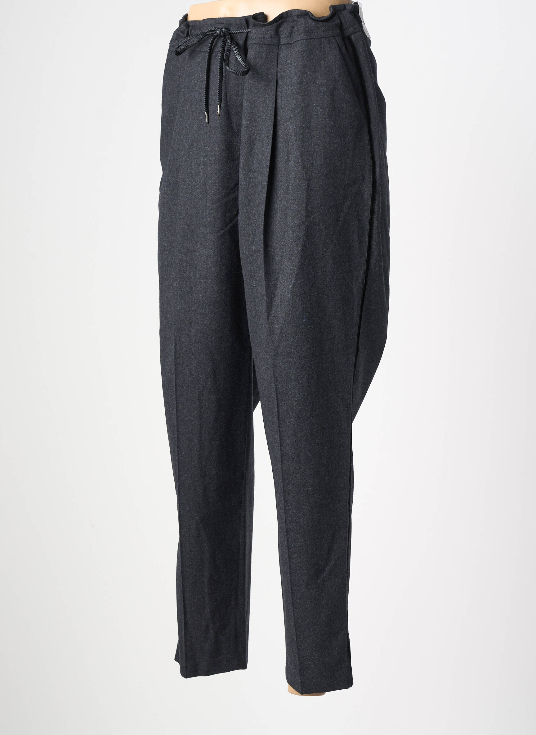 Pantalon chino mărime normală mărime normală gri TONI femeie