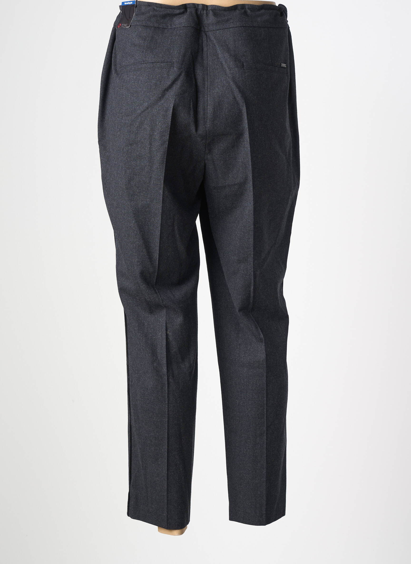 Pantalon chino mărime normală mărime normală gri TONI femeie
