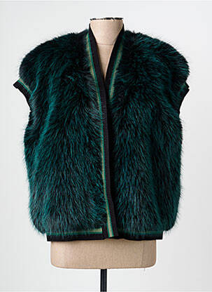 Jachete casual croială dreaptă verde OAKWOOD femeie