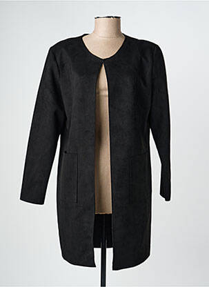 Jachete casual guler rotund negru ONE O ONE femeie