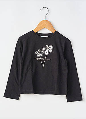 Tricou elasticitate mâneci lungi negru MAYORAL fată