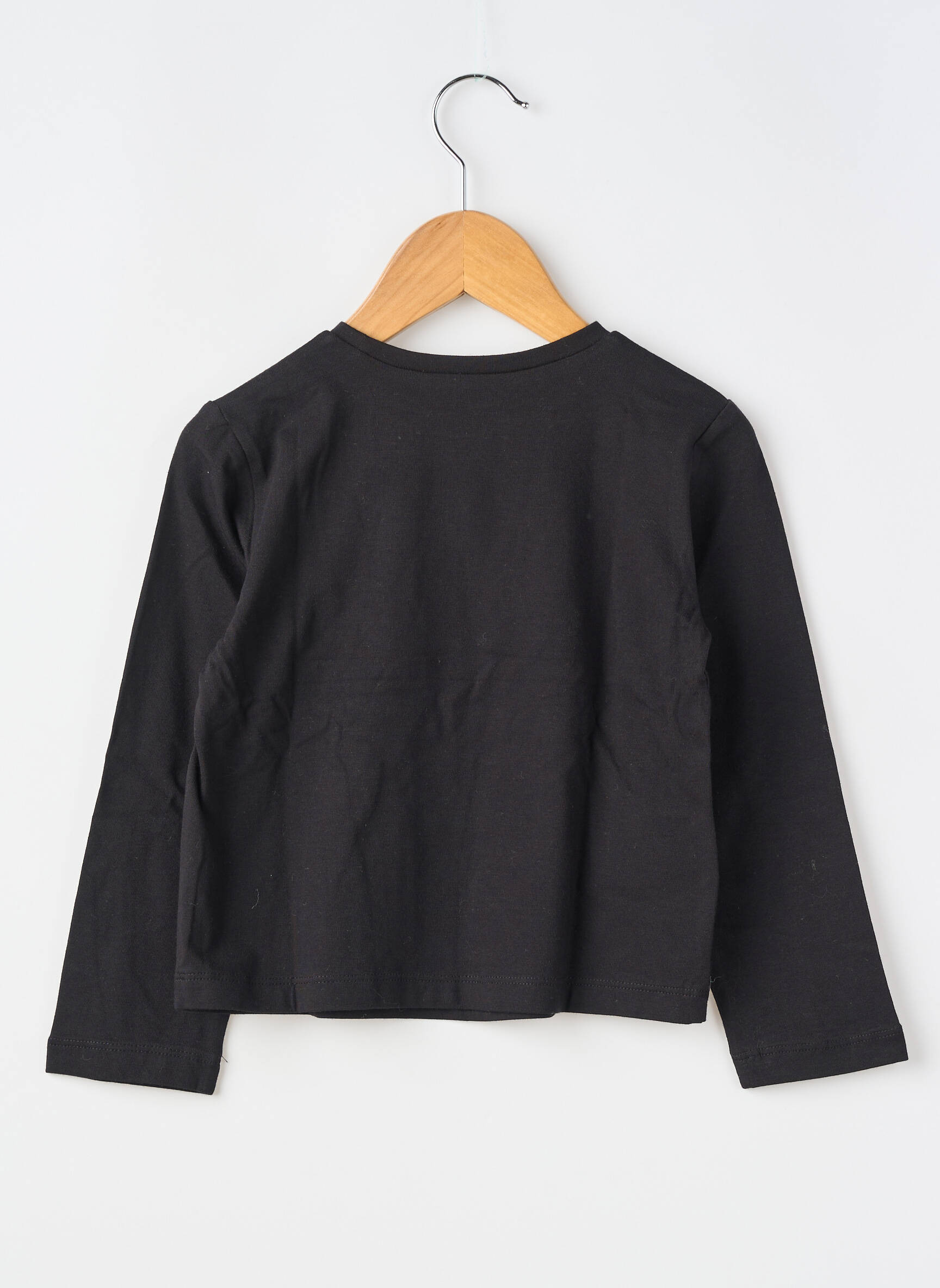 Tricou elasticitate mâneci lungi negru MAYORAL fată