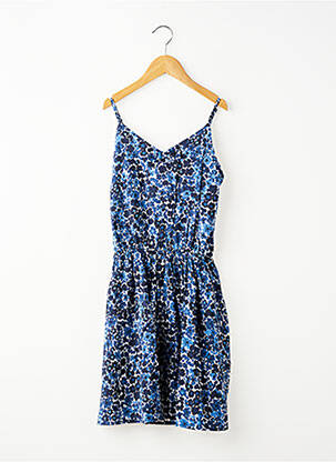 Rochie midi bretele subțiri bretele subțiri albastru MINI MOLLY BY MOLLY BRAKEN fată