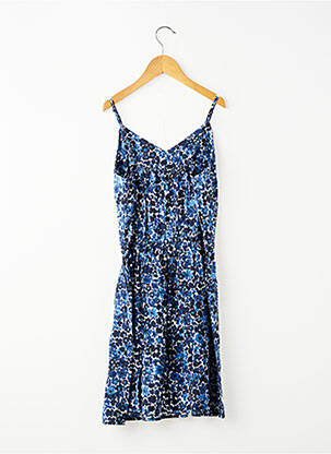 Rochie midi bretele subțiri bretele subțiri albastru MINI MOLLY BY MOLLY BRAKEN fată