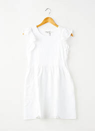 Rochie midi mâneci scurte mâneci scurte alb MINI MOLLY BY MOLLY BRAKEN fată