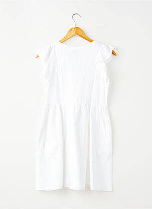 Rochie midi mâneci scurte mâneci scurte alb MINI MOLLY BY MOLLY BRAKEN fată