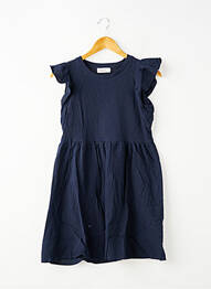 Rochie midi mâneci scurte mâneci scurte albastru MOLLY BRACKEN fată