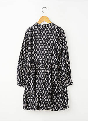 Rochie midi guler rotund mâneci lungi negru MOLLY BRACKEN fată