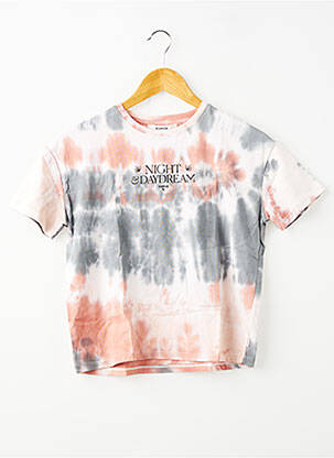 Tricou elasticitate mâneci scurte gri GARCIA fată