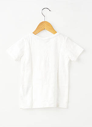 Tricou elasticitate mâneci scurte alb GARCIA fată