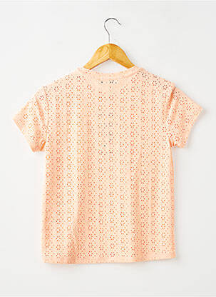 Tricou elasticitate mâneci scurte portocalie GARCIA fată