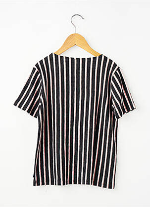 Tricou elasticitate mâneci scurte negru GARCIA fată
