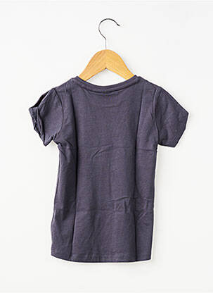 Tricou croială dreaptă mâneci scurte gri GARCIA fată