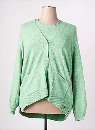Twin-set mâneci lungi verde OLSEN femeie