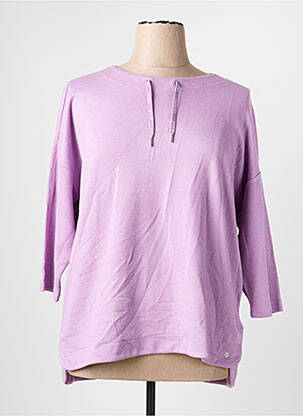 Hanorac elasticitate mâneci 3/4 violet OLSEN femeie