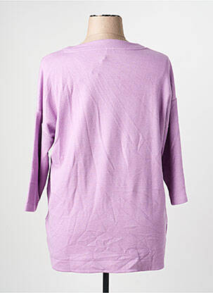 Hanorac elasticitate mâneci 3/4 violet OLSEN femeie