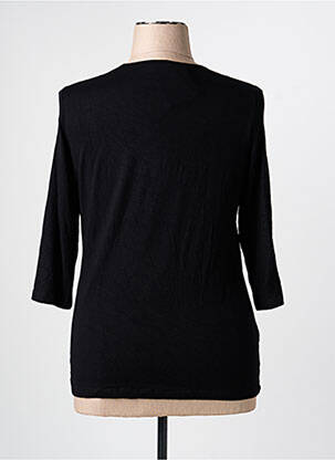 Tricou mâneci 3/4 mâneci 3/4 negru PAUSE CAFE femeie