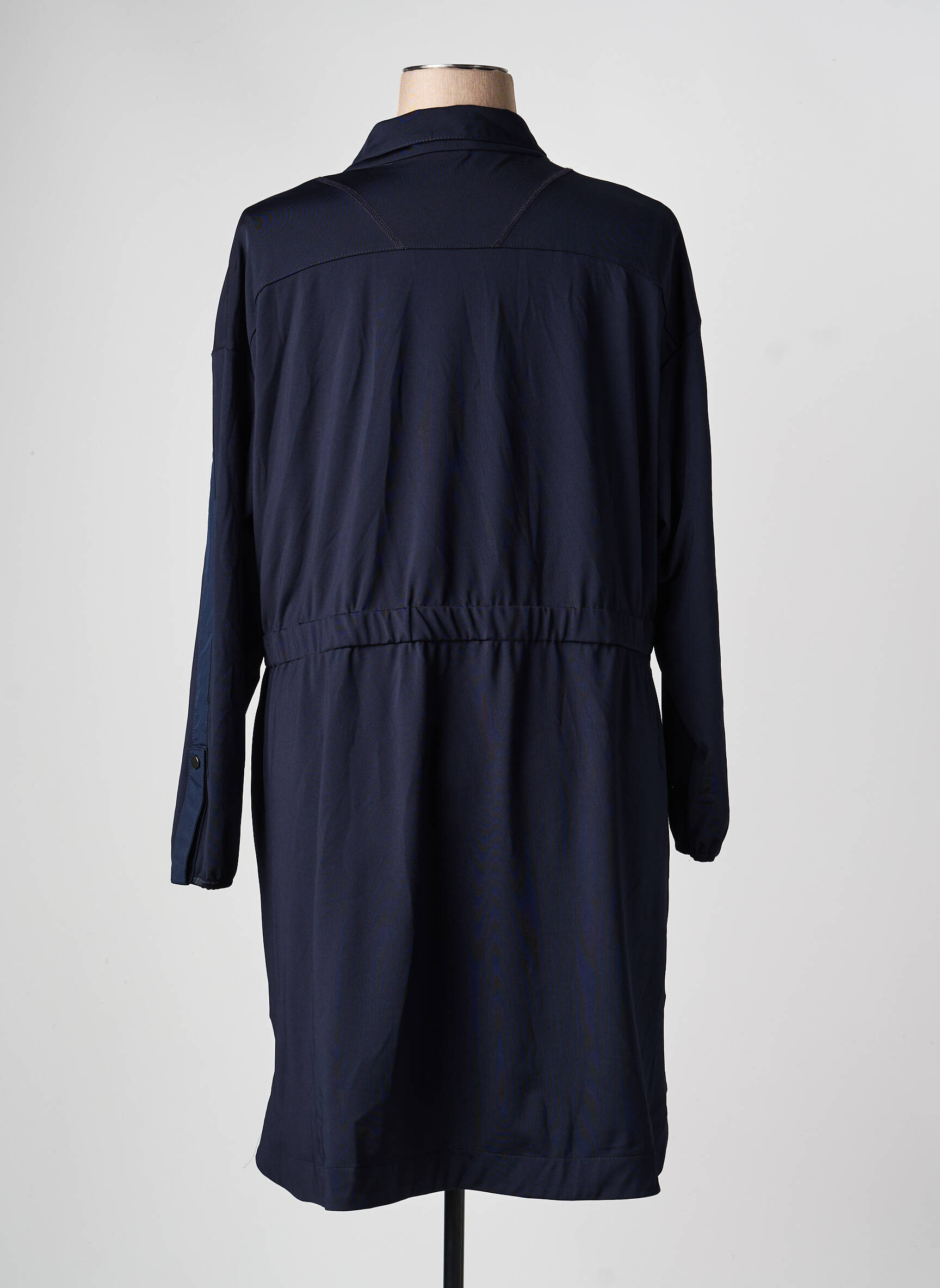 Rochie midi mâneci lungi mâneci lungi albastru TUZZI femeie
