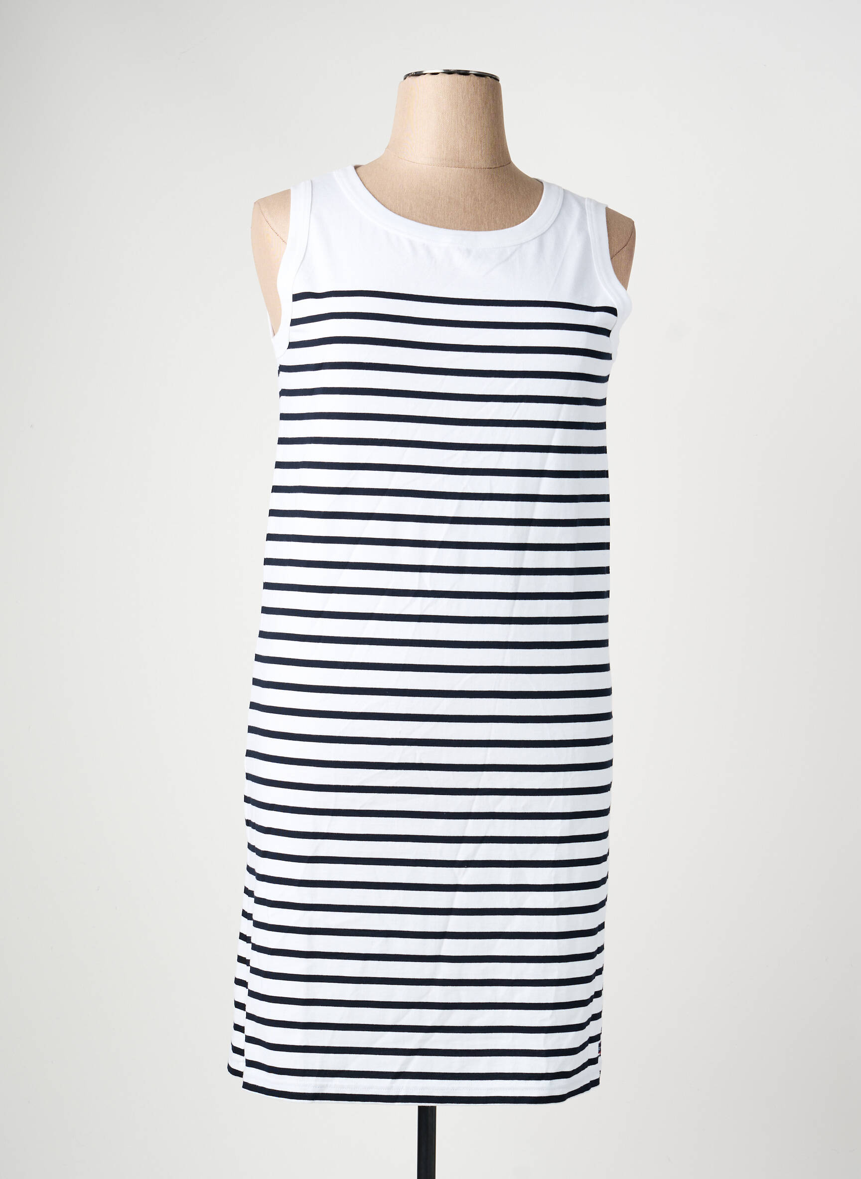 Rochie midi fără mâneci fără mâneci alb ARMOR LUX femeie