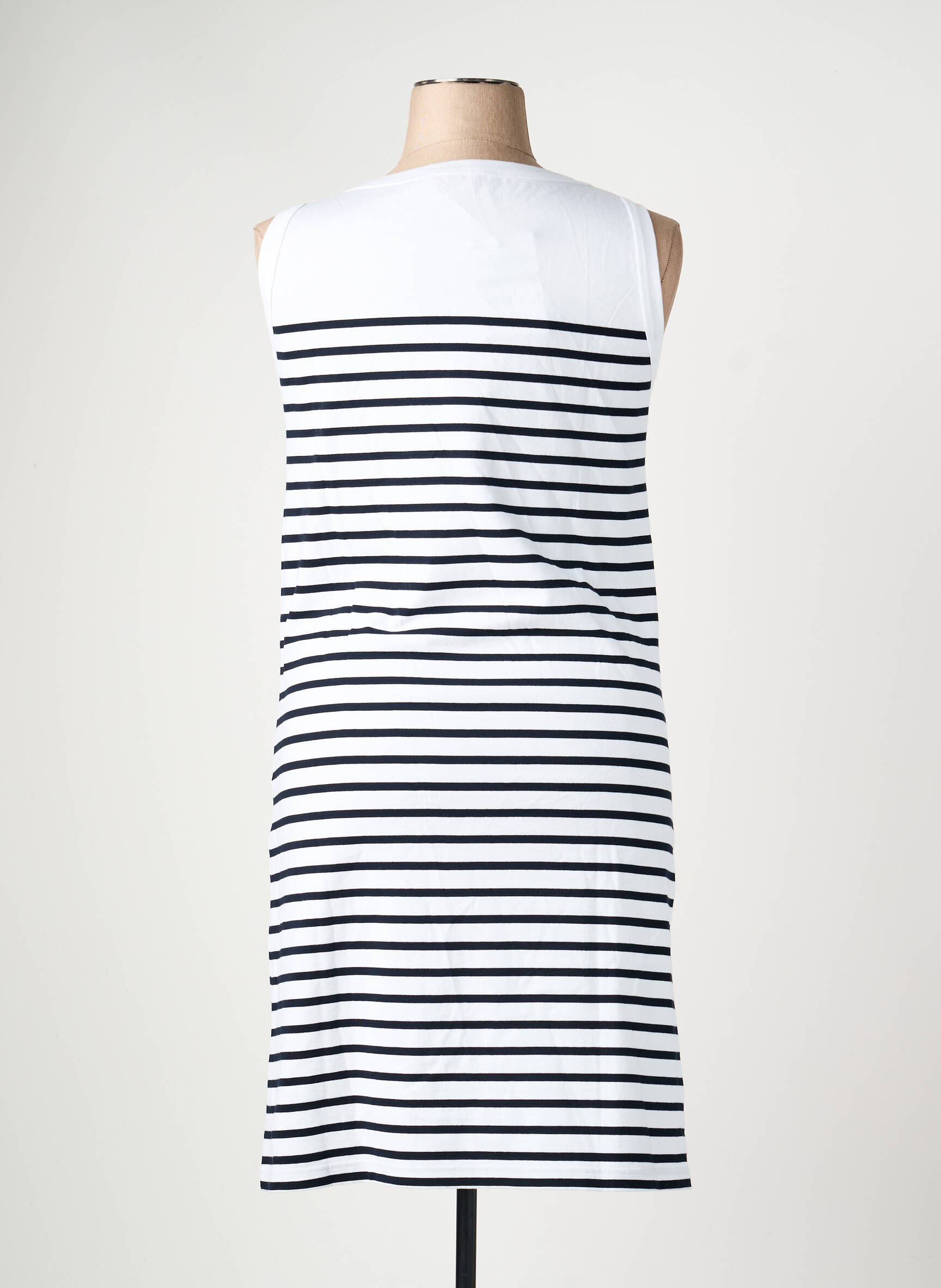 Rochie midi fără mâneci fără mâneci alb ARMOR LUX femeie