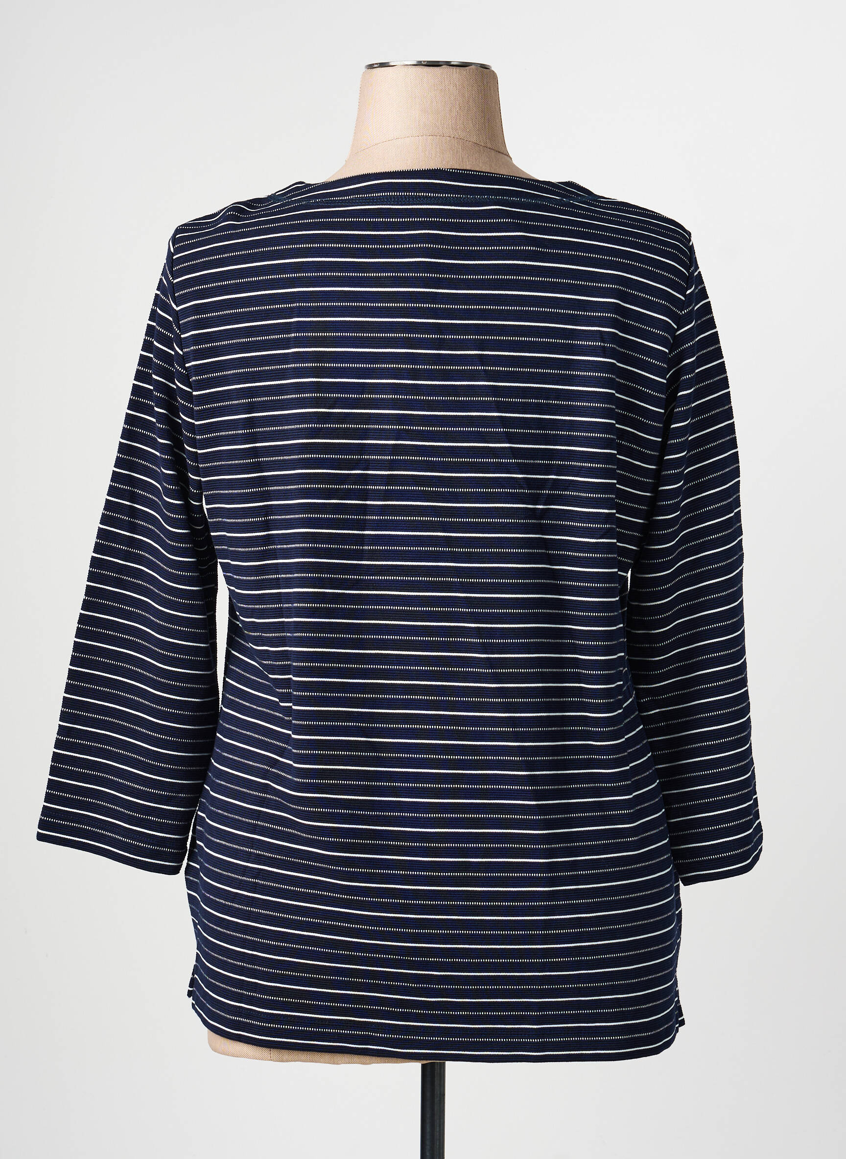 Tricou mâneci 3/4 mâneci 3/4 albastru RABE femeie