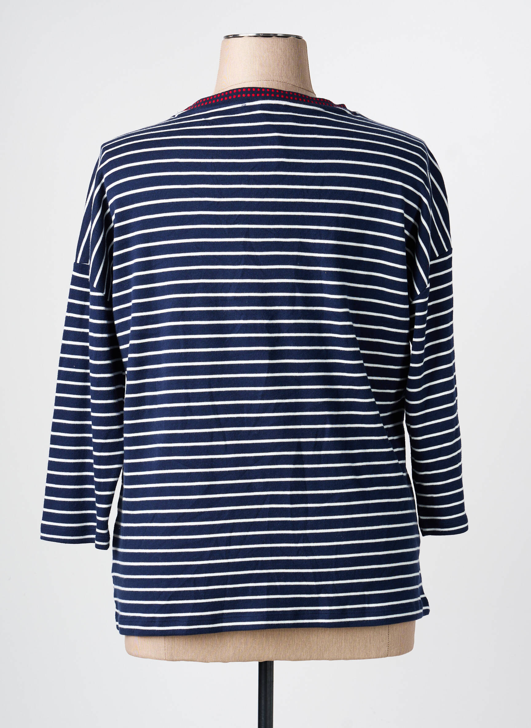 Tricou mâneci 3/4 mâneci 3/4 albastru OLSEN femeie