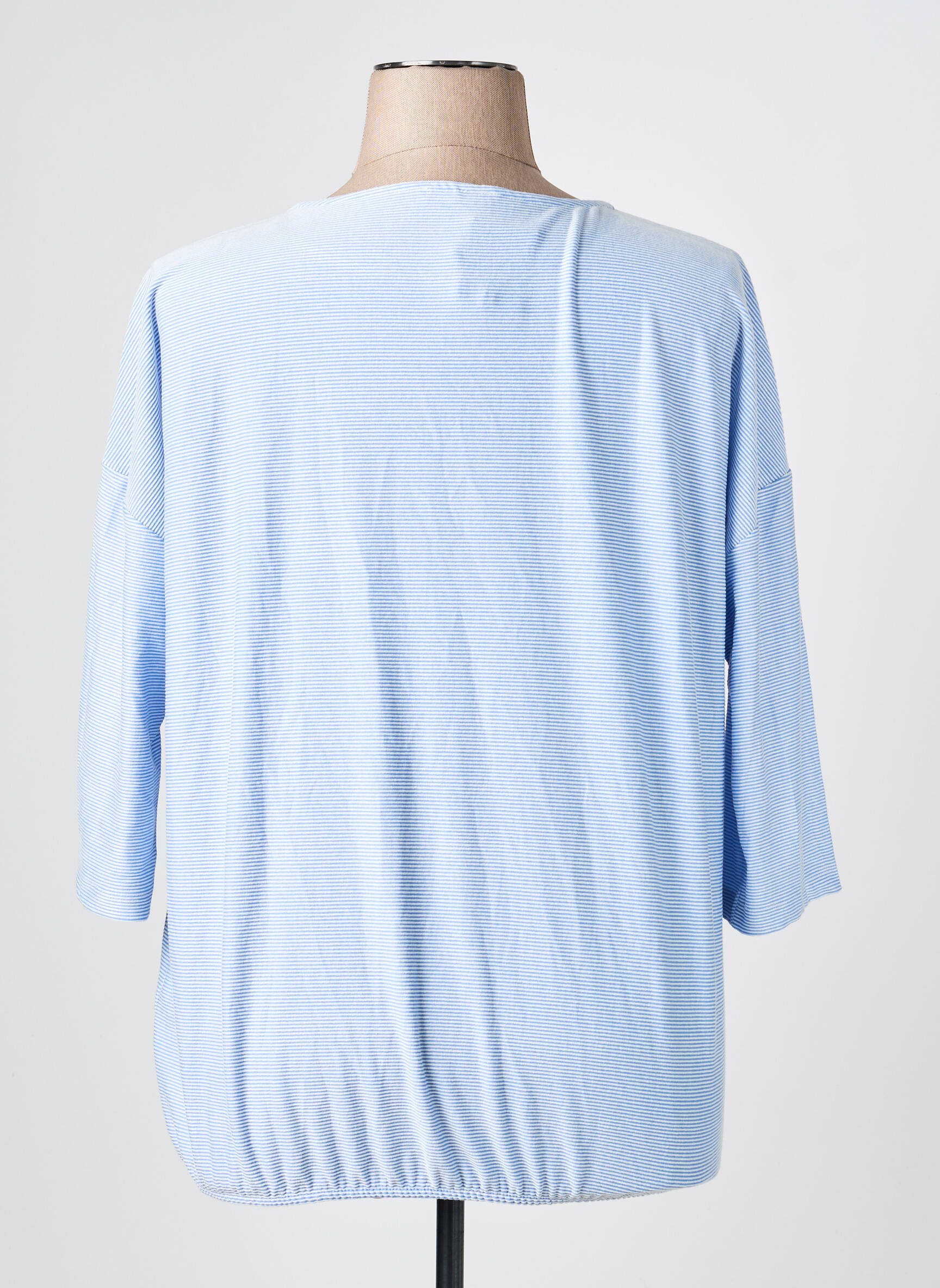 Tricou mâneci 3/4 mâneci 3/4 albastru OLSEN femeie