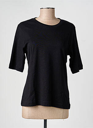 Tricou elasticitate mâneci scurte negru M.X.O femeie