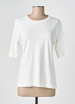 Tricou elasticitate mâneci scurte bej M.X.O femeie