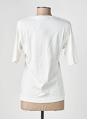 Tricou elasticitate mâneci scurte bej M.X.O femeie