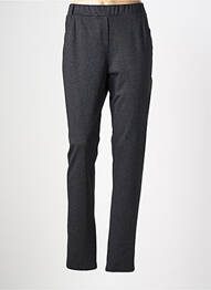 Pantalon slim talie elastică mărime normală gri GUY DUBOUIS femeie