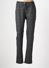 Pantalon slim elasticitate mărime normală gri GUY DUBOUIS femeie