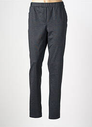 Pantalon slim talie elastică mărime normală albastru GUY DUBOUIS femeie