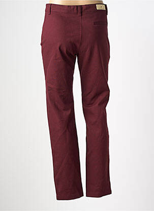 Pantalon slim țesătură poplin mărime normală roșu WALTRON femeie