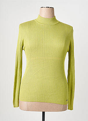 Top elasticitate mâneci lungi verde KATMAI femeie