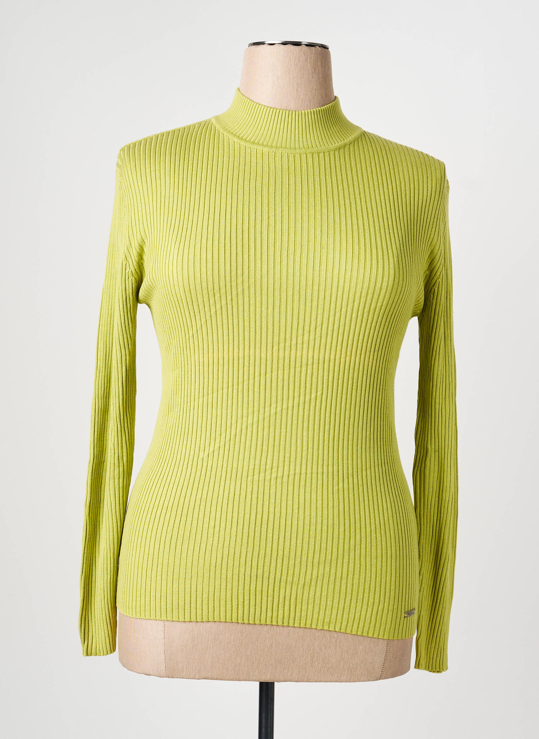 Top elasticitate mâneci lungi verde KATMAI femeie