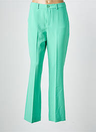 Pantalon chino închidere cu fermoar sub clapetă cu nasturi mărime normală verde ESQUALO femeie