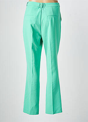 Pantalon chino închidere cu fermoar sub clapetă cu nasturi mărime normală verde ESQUALO femeie