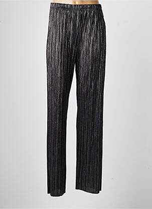Pantalon drept elasticitate mărime normală negru ONE O ONE femeie