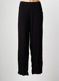 Pantalon drept țesătură crep mărime normală negru L'ATELIER D'ANNA femeie