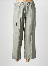 Pantalon cargo croială dreaptă mărime normală verde WALTRON femeie