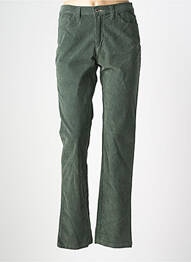 Pantalon slim elasticitate mărime normală verde închis WALTRON femeie