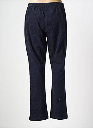 Pantalon slim talie elastică mărime normală albastru SIGNATURE femeie