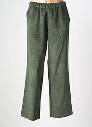 Pantalon drept elasticitate mărime normală verde WALTRON femeie