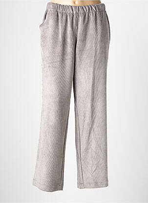Pantalon drept elasticitate mărime normală gri WALTRON femeie