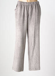 Pantalon drept elasticitate mărime normală gri WALTRON femeie