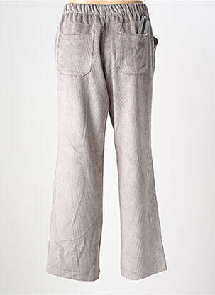 Pantalon drept elasticitate mărime normală gri WALTRON femeie