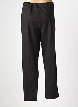 Pantalon slim talie elastică mărime normală negru ATLANTA femeie